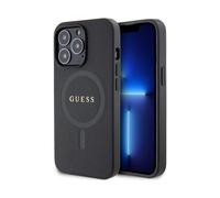 Guess Saffiano Para Magsafe Negro - iPhone 13 Pro