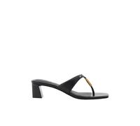 Guess - sandalia guess yaiza en color negro para mujer 41
