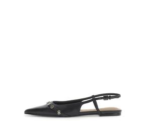 Guess Sandalia negra FLPDOR LEA05-BLACK 38