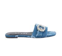 Guess- Sandalias Azules para Mujer Jolly- Shoes- Mujer- Azul- 39 EU- Sandalias Azules para Mujer Jolly