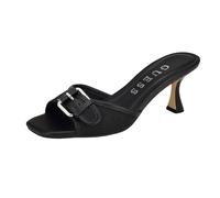 GUESS Sandalias de tacón Dista para mujer, negro (Black 002), 38.5 EU