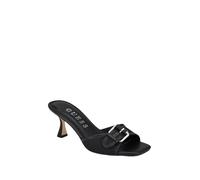 GUESS Sandalias de tacón Dista para mujer, negro (Black 002), 39.5 EU