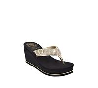 GUESS Sarraly Sandalias de cuña para mujer, 41 EU