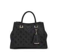 GUESS bolso bandolera Cresidia II Society Satchel Black Logo negro