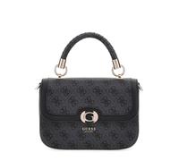 Guess Orlina 4G Logo Bandolera antracita, imitación de cuero, mujer