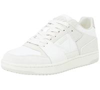 GUESS SAVA Low, Sneaker Hombre, Beige, 41 EU