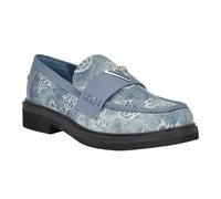 GUESS Shatha, Mocasín Mujer, Denim, 38.5 EU