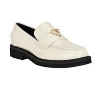 GUESS Shatha, Mocasín Mujer, Ivory, 38.5 EU