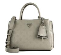 GUESS shopper bolsa Jena Elite Luxury Satchel Taupe Logo