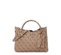 GUESS Shopper 'BRENTON SML GIRLFRIEND SATCHEL' marrón / marrón claro One Size marrón / marrón claro
