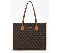 GUESS Silvana Logo Top Mango Aleta Bolsa Mujer Bolsa En Chocobrown