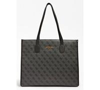 GUESS Silvana Hombro Con 4G Logo Mujer Bolsa En Carbón