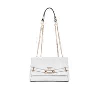 GUESS Silvye Convertible Xbody Flap Bag White