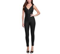 GUESS Sleeveless Leandra Jumpsuit Mono, Lavado, 32 Mujeres