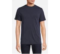 GUESS Smooth Small Logo Cn Smart Blue Talla: XS | Camisetas Básicas Outlet | Hombre | Azul