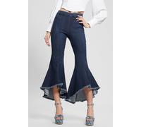 GUESS Sofia 1981 Flare Balboa Indigo Talla: W24L27 | Pantalones Anchos Outlet | Mujer | Azul