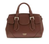 GUESS Sofia - Bolso pequeño de piel, color marrón oscuro
