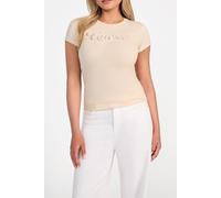 GUESS Ss Dot Logo R3 Buffy Talla: XS | Camisetas de Seda Outlet | Mujer | Marrón