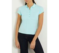 GUESS Ss Script Logo Liza Tropic Water Talla: S | Polos Outlet | Mujer |