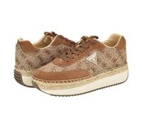 Guess Stefan, Zapatillas Mujer, Beige Marrón 210, 38 EU