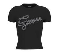 Guess- Studs Script Tee- Tops- Mujer- Negro- L- Studs Script Tee