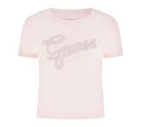 Guess - Studs Script Tee - Tops - Mujer - Rosa - L -