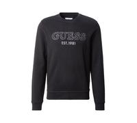 GUESS Sudadera 'Beau' gris / negro S gris / negro