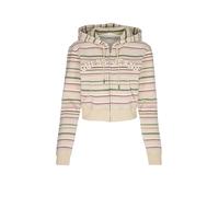 GUESS Sudadera con corte cropped beige | M