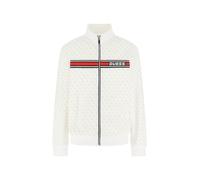 GUESS Sudadera con cremallera deportiva beige / gris / rojo / negro / offwhite XXL beige / gris / rojo / negro / offwhite