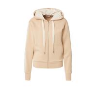 GUESS Sudadera con cremallera marrón claro S marrón claro