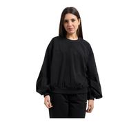 Guess - Sudadera con Logo Mini 4G y Mangas Abullonadas - Sweatshirts & Hoodies - Mujer - Negro - M -