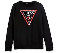 Guess Sudadera Marca Modelo Sweat Noir Garçon
