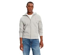 Guess- Sudadera Moderna con Estampado de Triángulos- Sweatshirts & Hoodies- Hombre- Gris- L- Sudadera Moderna con Estampado de Triángulos