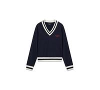 GUESS Sudadera navy / granadina / blanco S navy / granadina / blanco