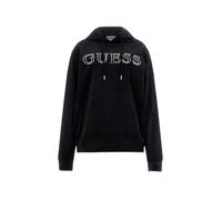 Guess Sudadera para Mujer con Logotipo con Capucha Black ES24GU51 V4RQ25KBXI2, Negro, S