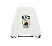 GUESS Sudadera para niña Blanco 10 años (140cm)