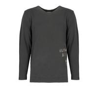 Guess- Sudadera Sofisticada con Cuello en V- Sweatshirts & Hoodies- Hombre- Gris- M- Sudadera Sofisticada con Cuello en V