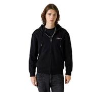 Guess Sudadera vaquera para hombre, Color negro., S