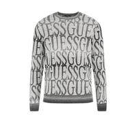 GUESS Suéter, Gris Fantasía, L