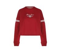 GUESS Suéter rojo oscuro | M