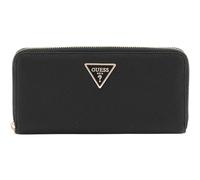 GUESS Laurel SLG Large Zip Around, Wallet Women, Negro, Talla única