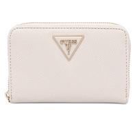 Guess Swzg85 00140 Laurel Slg Medium Zip Around Cartera Mujer Saffiano Bone