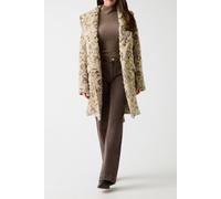 GUESS Sylvia Embro Shawl C Sand Grain Multi Talla: 44 | Abrigos de Paño Outlet | Mujer | Marrón