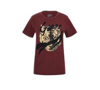 GUESS T-Shirt rojo oscuro | M