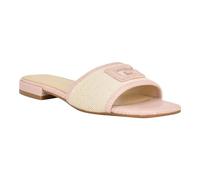 GUESS Tampa, Sandalias Planas Mujer, Rosa Natural Claro Multi, 37.5 EU