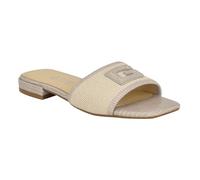 GUESS Tampa, Sandalias Planas Mujer, Taupe 240, 38 EU