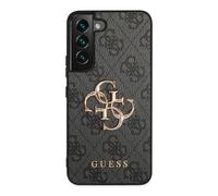 Guess Tapa trasera para Samsung Galaxy S23 con 4G Patrón Elegante, Gris