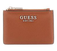 GUESS tarjetero Amorette SLG Credit Card Case Cognac