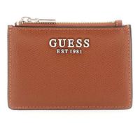 GUESS Tarjetero Amorette SLG Credit Card Case Cognac marrón