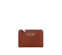 GUESS Tarjetero Amorette SLG Credit Card Case Cognac marrón